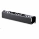 StarTech.com 2U Horizontal Finger Duct Rack Cable Management Panel with Cover - Organize cables in your server rack or cabinet w