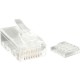 StarTech.com Cat.6 RJ45 Stranded Modular Plug Connector - 50 Pack - Network connector - RJ-45 (M) - CAT 6 - stranded - clear (pa