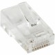 StarTech.com Cat.5e RJ45 Solid Modular Plug Connector - 50 Pack - Modular Plugs for building solid twisted pair Category 5e netw