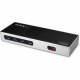 StarTech.com USB-C / USB 3.0 Docking Station - Compatible with Windows / macOS - Supports 4K Ultra HD Dual Monitors - USB-C - Si