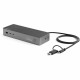 StarTech.com USB-C & USB-A Dock - Hybrid Universal Laptop Docking Station w/ 100W Power Delivery - Dual Monitor 4K 60Hz HDMI & D