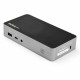 StarTech.com USB-C Dock - Dual Monitor 1080p HDMI Laptop Docking Station - 60W Power Delivery - 1x USB-C, 3x USB-A, GbE - Mac & 