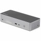 StarTech.com USB-C Dock, 4K 60Hz Quad Monitor DisplayPort & HDMI, Universal USB C Docking Station, 100W Power Delivery, USB Hub 