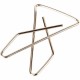 ACCO Ideal Paper Clamps - Small - No. 2 - 100 Sheet Capacity - 50 / Box - Silver
