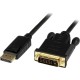 StarTech.com 6ft (1.8m) DisplayPort to DVI Cable, 1080p, Active DisplayPort to DVI-D Adapter/Converter Cable, DP 1.2 to DVI Moni