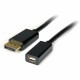 StarTech.com 3ft (1m) DisplayPort to Mini DisplayPort Cable, 4K x 2K Video, DP Male to Mini DP Female Adapter Cable, DP to mDP 1