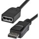 StarTech.com 6ft (2m) DisplayPort Extension Cable, 4K x 2K Video, DisplayPort Male to Female Extension Cable, DP 1.2 Extender Ca