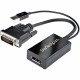 StarTech.com DVI to DisplayPort Adapter with USB Power - DVI-D to DP Video Adapter - DVI to DisplayPort Converter - 1920 x 1200 