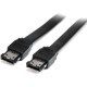 StarTech.com Shielded External eSATA Cable - SATA to eSATA Plate - SATA to eSATA Bracket - 6ft eSATA slot Bracket