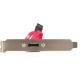 StarTech.com 1 Port SATA to eSATA Slot Plate Bracket - Serial ATA internal to external panel - 7 pin Serial ATA - 7 pin external