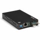 StarTech.com Gigabit Ethernet Copper-to-Fiber Media Converter - SM LC - 10 km - Ethernet Media Converter - GbE Converter - Conve
