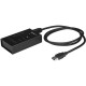 StarTech.com 4 Port USB 3.0 Hub - 1x USB-C & 3x USB-A - Mountable Metal USB Type-A Hub - 5Gbps USB 3.2 Gen 1 - Self Powered - BC