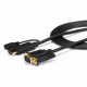 StarTech.com HDMI to VGA Cable - 6 ft / 2m - 1080p - 1920 x 1200 - Active HDMI Cable - Monitor Cable - Computer Cable - Eliminat