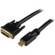 StarTech.com 25 ft HDMIÂ to DVI-D Cable - M/M - Connect an HDMI-enabled output device to a DVI-D display, or a DVI-D output devi