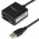 StarTech.com 1 Port FTDI USB to Serial RS232 Adapter Cable with COM Retention - Add an RS232 serial port with COM retention to y