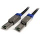 StarTech.com 2m External Mini SAS Cable - Serial Attached SCSI SFF-8088 to SFF-8088 - Connect your SAS storage devices using thi