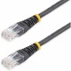 StarTech.com 10ft Black Molded Cat5e UTP Patch Cable - Make Fast Ethernet network connections using this high quality Cat5e Cabl