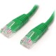 StarTech.com 10 ft Green Molded Cat5e UTP Patch Cable - Make Fast Ethernet network connections using this high quality Cat5e Cab