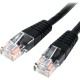 StarTech.com 25 ft Black Molded Cat5e UTP Patch Cable - Make Fast Ethernet network connections using this high quality Cat5e Cab