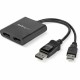 StarTech.com Dual-Monitor DisplayPort 1.2 Splitter, DisplayPort to 2x DP Multi-Monitor Adapter, Dual 4K 30Hz Computer MST Hub, W
