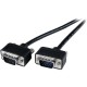 StarTech.com Thin Coax High Res VGA Monitor Cable with LP Connectors - SVGA - Low Profile Connectors - HD15 (M) - HD15(M) - Conn