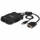 StarTech.com Laptop to Server KVM Console - Rugged USB Crash Cart Adapter with File Transfer and Video Capture - Turn your lapto