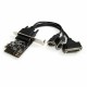 StarTech.com 2S1P PCI Express Serial Parallel Combo Card - Add a parallel port and two RS-232 serial ports to your PC through a 