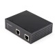 StarTech.com Industrial Gigabit PoE Extender - 60W 802.3bt PoE++ 100m/330ft - Power Over Ethernet Network Range Extender - IP-30