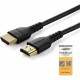 StarTech.com 2m Premium Certified HDMI 2.0 Cable with Ethernet - 6ft High Speed UHD 4K 60Hz HDR Durable Rugged Ultra HD HDMI Mon