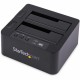 StarTech.com Dual Bay Hard Drive Duplicator Dock, Standalone HDD/SSD Cloner/Copier, USB 3.0 / eSATA to SATA III Hard Drive Clone