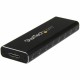 StarTech.com M.2 SSD Enclosure for M.2 SATA SSDs - USB 3.0 (5Gbps) with UASP - External M.2 SSD Enclosure - Aluminum - Turn your