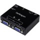 StarTech.com 2-Port VGA Auto Switch Box with Priority Switching and EDID Copy - Share a VGA monitor/projector between 2 VGA sour