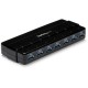 StarTech.com 7 Port SuperSpeed USB 3.0 Hub - 5Gbps - Desktop USB Hub with Power Adapter - Black - Add 7 external, SuperSpeed USB