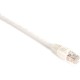 Black Box Gigabase Cat. 5E UTP Patch Cable - RJ-45 Male - RJ-45 Male - 1ft - White