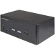 StarTech.com 2 Port Dual Monitor HDMI KVM Switch, 4K 60Hz HDMI 2.0 UHD HDR, 2 Port USB 3.0 Hub, 4x USB HID, Audio, Hotkey Switch