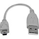 StarTech.com 6in Mini USB 2.0 Cable - A to Mini B - Optimum file transfer performance of your Mini-USB-equipped MP3 player, PDA 