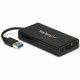 StarTech.com USB 3.0 to DisplayPort Adapter, 4K 30Hz UHD, USB to DP Display Adapter, External Video/Graphics Card for Mac & Wind