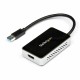 StarTech.com USB 3.0 to HDMI External Video Card Multi Monitor Adapter with 1-Port USB Hub - 1920x1200 / 1080p - Connect an HDMI