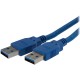StarTech.com 6 ft SuperSpeed USB 3.0 (5Gbps) Cable A to A - M/M - Connect USB 3.2 Gen1 A devices to a USB hub or to your compute