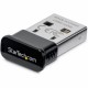 StarTech.com Mini USB Bluetooth 4.0 Adapter - 50m(165ft) Class 1 EDR Wireless Dongle - Add Bluetooth 4.0 capabilities to a lapto