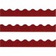 Trend Sparkle Board Trimmers - Rectangle Topped With Waves Shape - Pin-up - 0.10" Height x 2.25" Width x 390" Length - Red - Pap