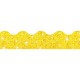 Trend Sparkle Board Trimmers - Rectangle Topped With Waves Shape - Pin-up - Reusable, Precut - 0.10" Height x 2.25" Width x 390"