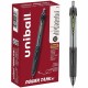 uni Power Tank Retractable Ballpoint Pens - Medium Pen Point - 1 mm Pen Point Size - Refillable - Retractable - Black - Black Ba