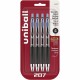 uniball 207 Gel Pen - Medium Pen Point - 0.7 mm Pen Point Size - Refillable - Retractable - Blue Gel-based Ink - Plastic Barrel 