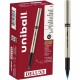 uniball Deluxe Rollerball Pens - Fine Pen Point - 0.7 mm Pen Point Size - Blue - Champagne Barrel - 1 / Each