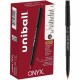 uniball Onyx Rollerball Pens - Fine Pen Point - 0.7 mm Pen Point Size - Red - Metal Tip - 1 Dozen