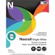 Neenah Bright White Cardstock - Letter - 8 1/2" x 11" - 65 lb Basis Weight - Smooth - 100 / Pack - Acid-free, Lignin-free - Brig