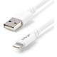 StarTech.com 3m (10ft) Long White AppleÂ 8-pin Lightning Connector to USB Cable for iPhone / iPod / iPad - Charge and Sync your 