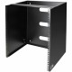 StarTech.com 12U Wall Mount Rack, 14in Deep, 19 inch Wall Mount Network Rack, Wall Mounting Patch Panel Bracket for Switch/IT Eq
