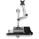 StarTech.com Wall Mount Workstation - Foldable Ergonomic Standing Desk - Height Adjustable 34" VESA Monitor Arm/Padded Keyboard/